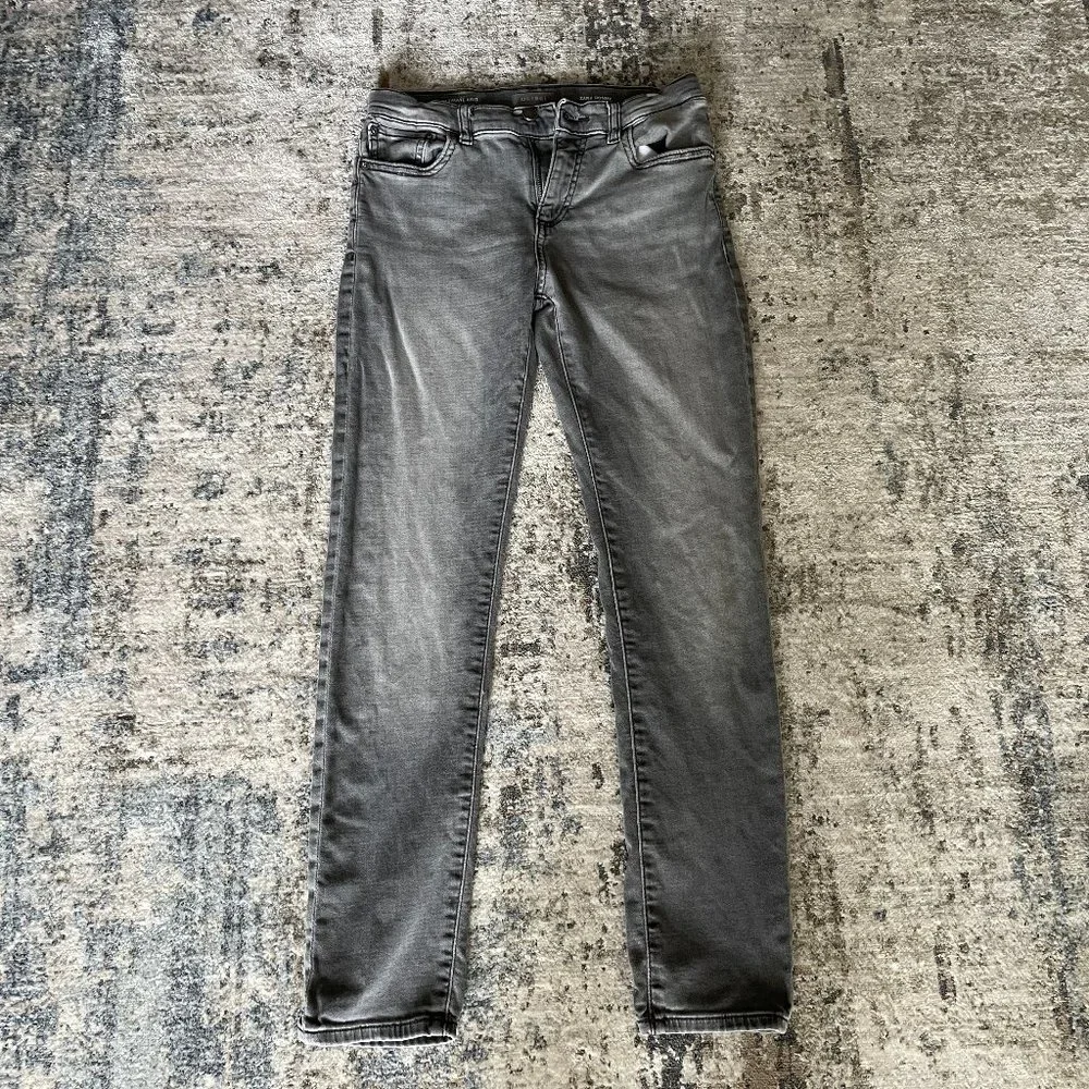 DL1961 Boys' Zane Skinny Fit Knit Jean Steel 14